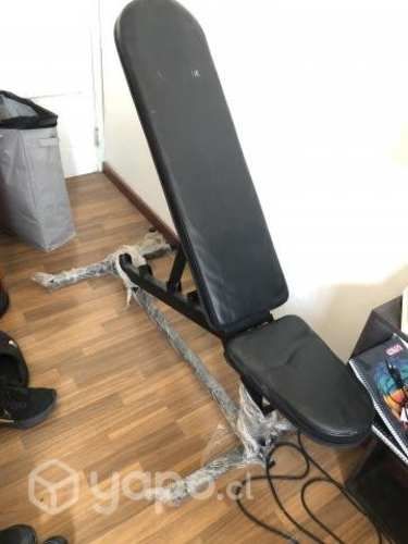 Banco de gimnasio regulable