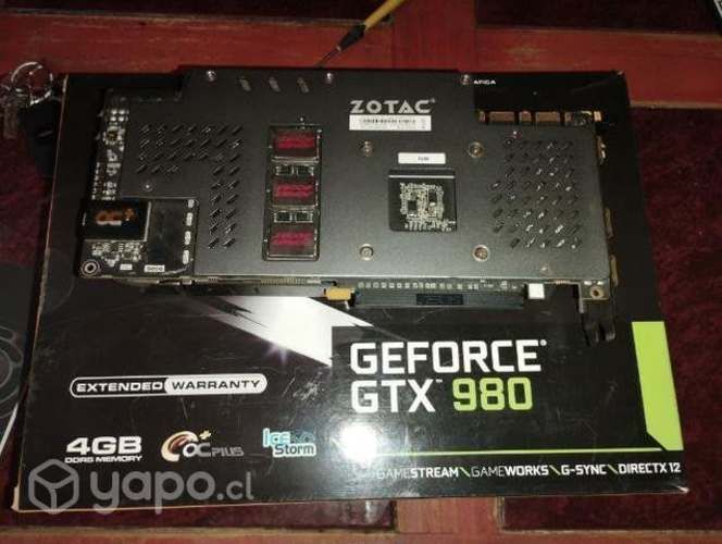 Tarjeta de vídeo Zotac GTX 980