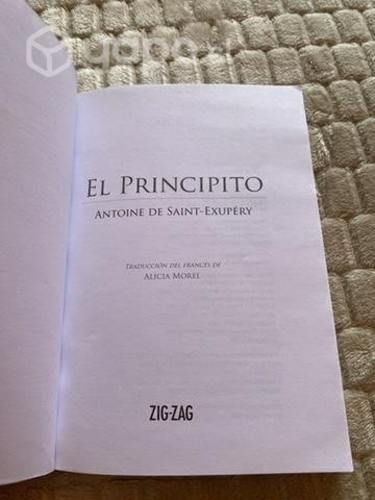 Libro El Principito "