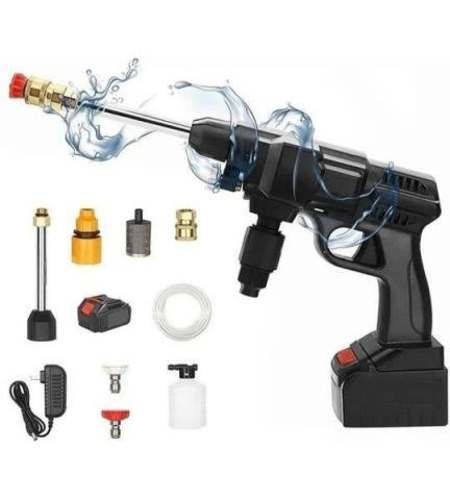 Hidrolavadora Inalámbrica Alta Presión Recargable