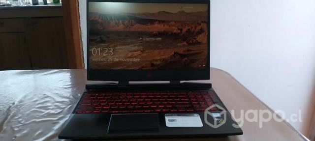 Notebook Gamer HP OMEN 15-dc0002la