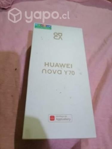 Celular Huawei nova y 70 un mes de uso
