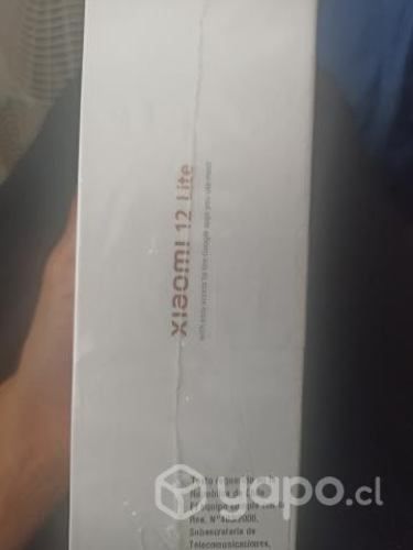 Xiaomi 12 lite Black 8gb ram 128 rom (Nuevo y sell