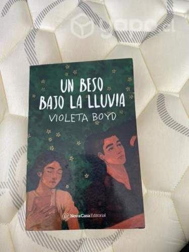 libro un beso bajo la lluvia