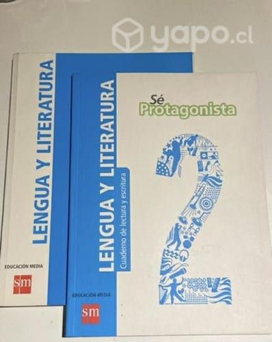 Libro lenguaje y literatura, se protagonista sm 2