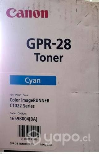Toner Original Canon GPR 28 Cyan
