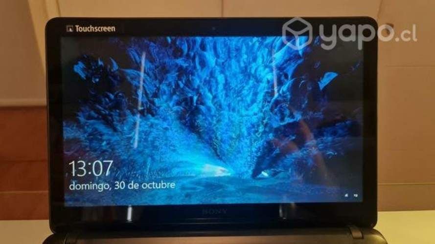 Notebook Sony Vaio touchscreen