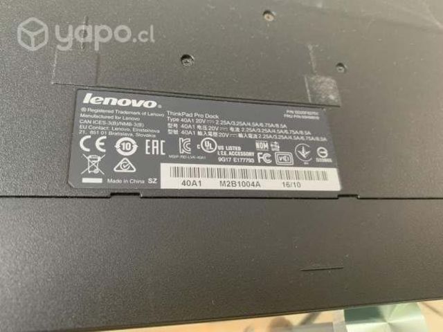 Docking equipos Lenovo