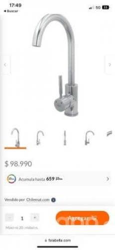 Llaves monomando ducha y monomando lavamanos y lav