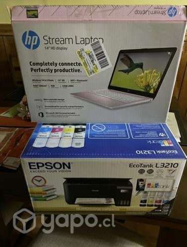 Notebook HP - impresora - Cameo 4