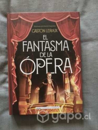 Libro el fantasma de la ópera