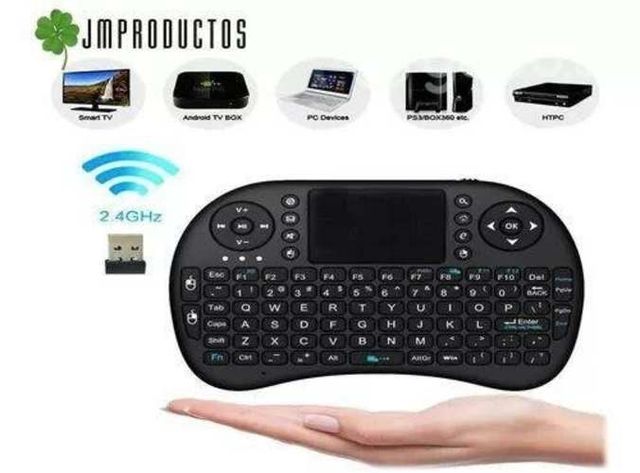 Mini Teclado Air Mouse Touch Smart Tv Box Pc + Env