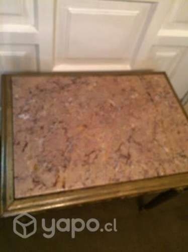 Mesa lateral mármol antigua