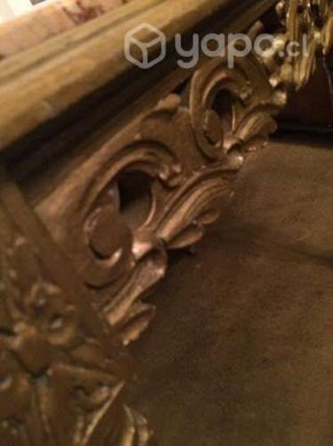 Mesa lateral mármol antigua