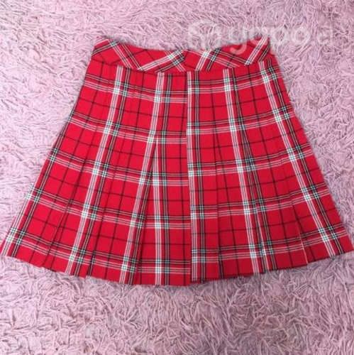 Minifalda Cuadrilles Casi Nueva