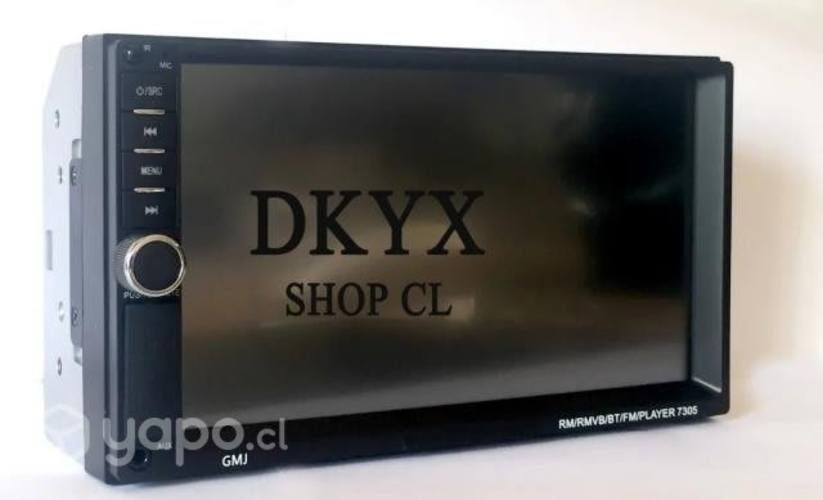 Radio Auto 2 Din Mirror Link Bt Pantalla Tactil Mp