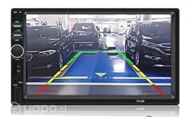 Radio Auto 2 Din Mirror Link Bt Pantalla Tactil Mp