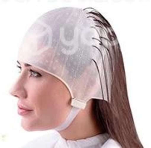 Gorro de silicona para visos y mechas con correa