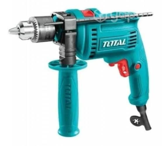 Taladro Percutor Eléctrico De 13mm Total