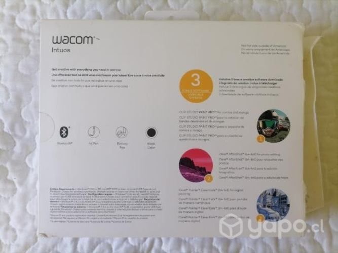 Tableta digitalizadora Wacom Intuos