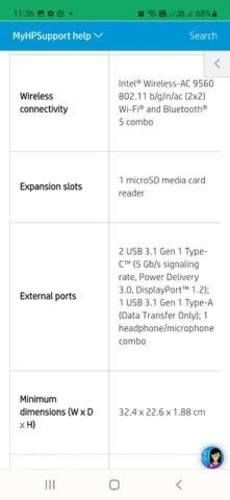 Notebook HP chromebook x 360