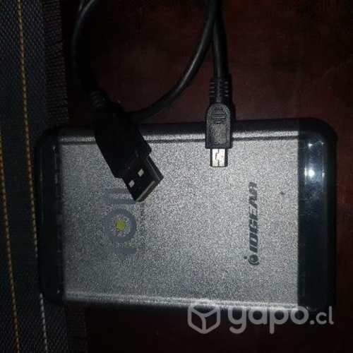 Adaptador o cofre disco externo 2.5 IDE con disco