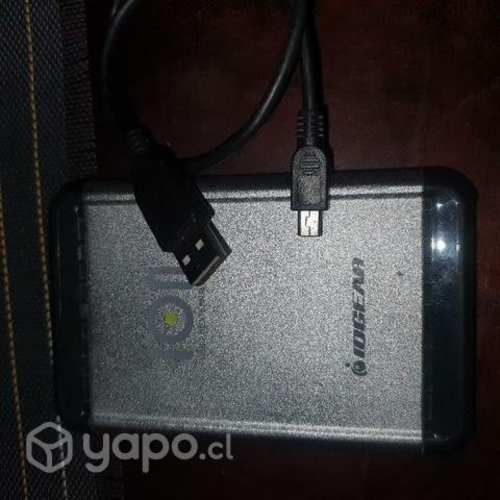 Adaptador o cofre disco externo 2.5 IDE con disco