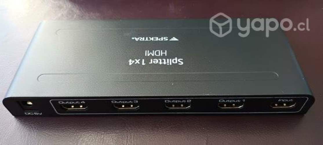 Splitter 1x4 HDMI Marca Spektra