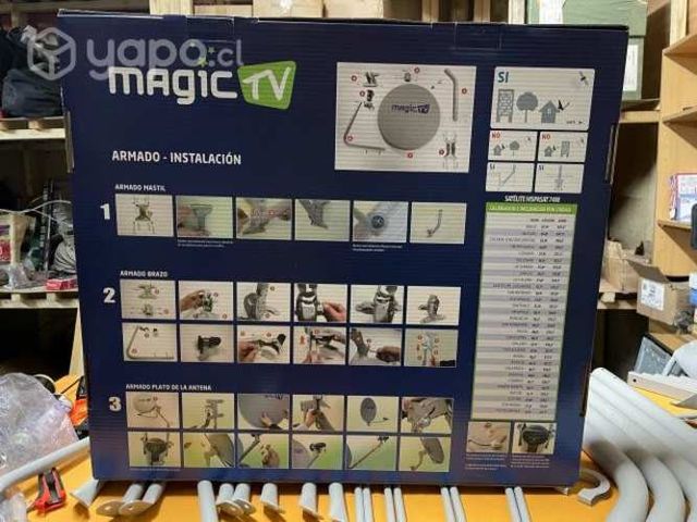 Kit Decodificador Magic Tv Hd (señales Nacionales)
