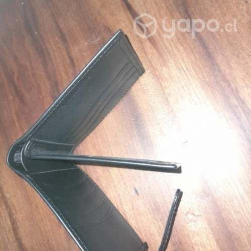 Billetera cuero natural