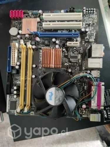 Placa Madre Asus P5kpl-am Se Core2duo 8200+ventila
