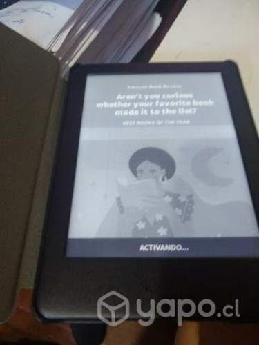 Kindle en Valdivia con carcasa