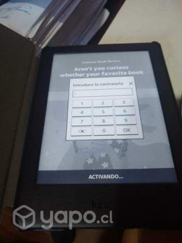 Kindle en Valdivia con carcasa