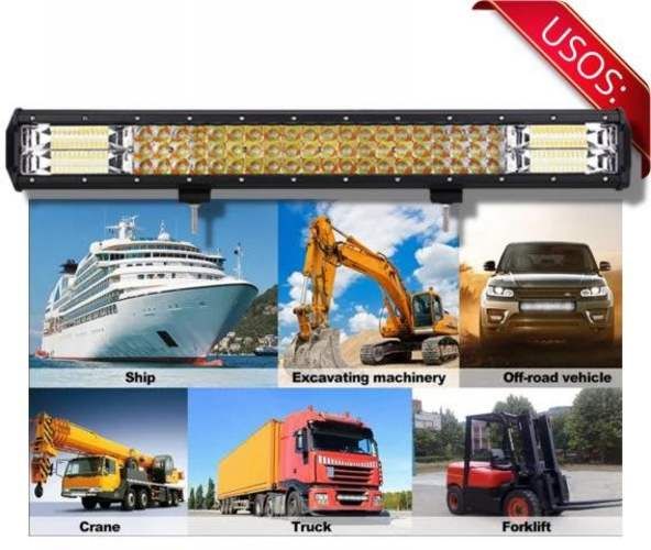 Barra Neblinero 2 Colores Con Lupa Impermeable 71