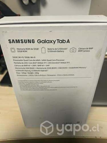 Tablet Samsung Tab A