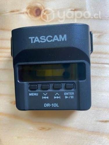 Grabadora Tascam DR-10L con micrófono lavalier