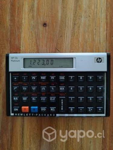 Calculadora financiera HP 12c platinum