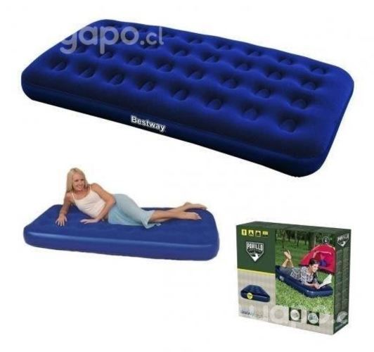 Colchon Inflable de Camping Single 1 Plazas