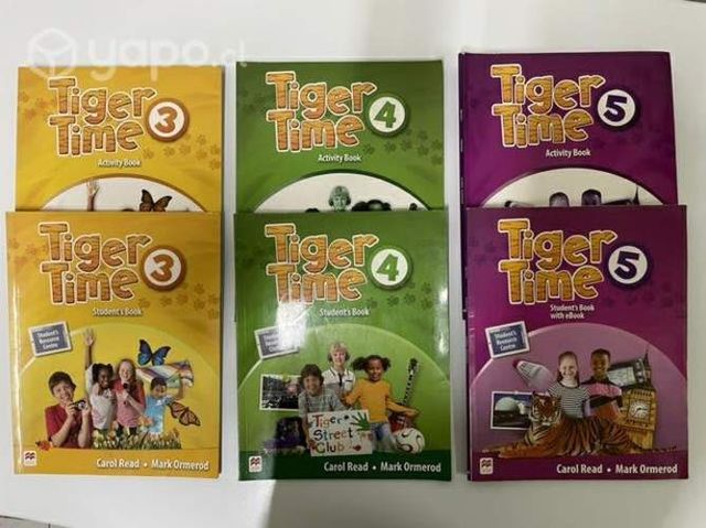 Libro Tiger Time 4 y 5Students y Activity) Book