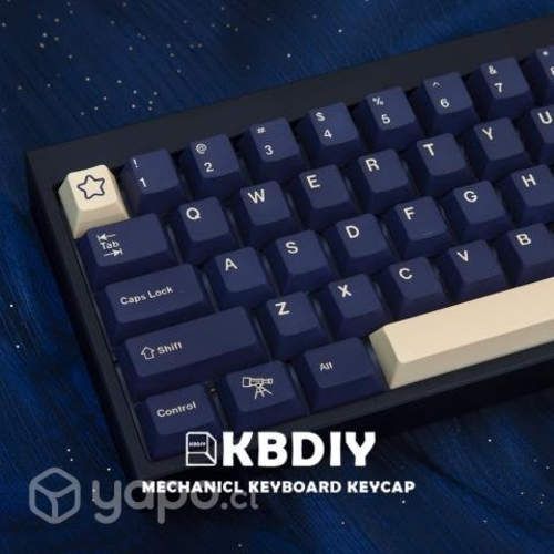 Keycaps HXM Stargaze para teclado mecánico