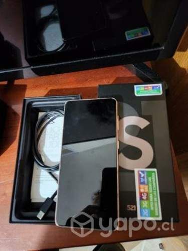 Teléfono Samsung S21 5G color rosado