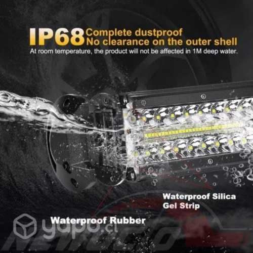 Barra Foco Neblinero Antiniebla 80 Led 240w 12/24v