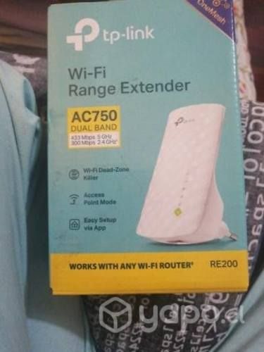 Extensor de Cobertura Wi-Fi Tp-Link AC750 RE200