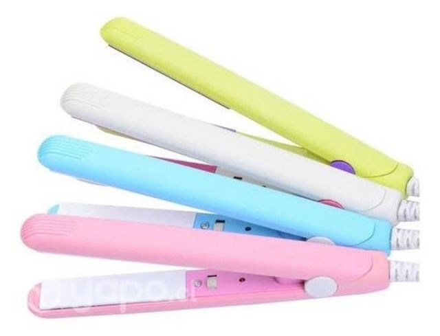 Plancha para el pelo mini