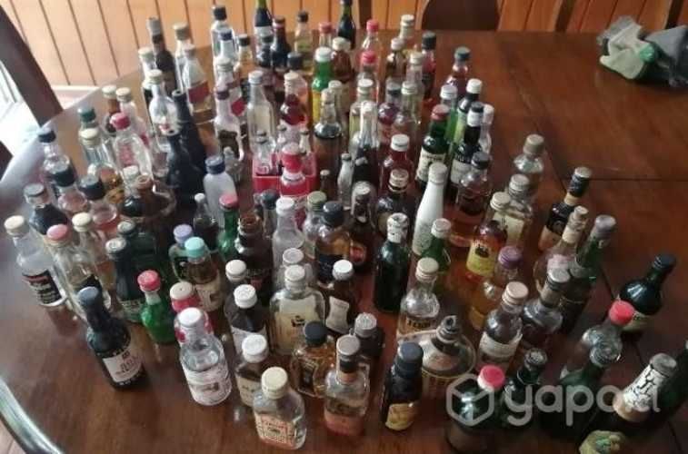 Colección de botellas