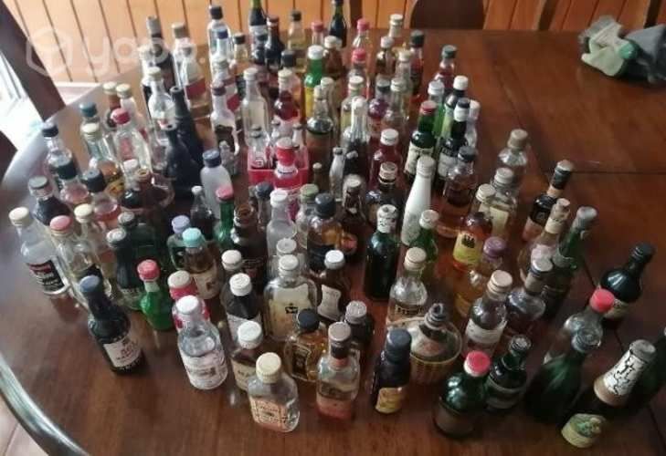 Colección de botellas
