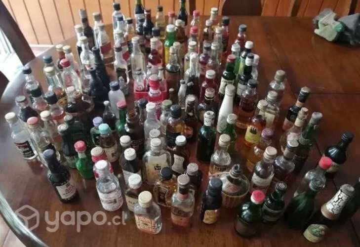 Colección de botellas