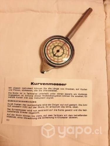 Hermoso curvímetro antiguo coleccion