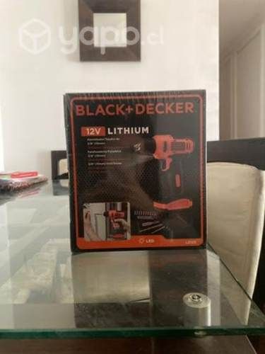 Atornillador y taladro eléctrico nuevo (sin abrir)