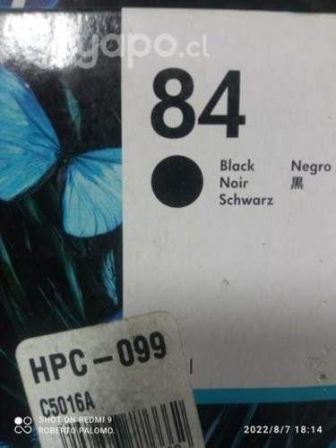 Tintas HP 82 colores originales de 69ml